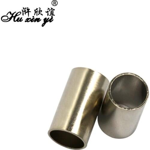 HXY 200PCS Silver Fishing Oval Brass Tube Double Copper Crimping Sleeves Fishing Swivels Connector Set Box Fishing Tackle