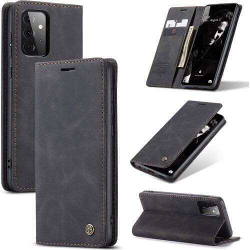 100pcs/lot CaseMe 013 Leather Case For Samsung A52 A72 A32 A42 A31 A12 S21 S20 FE Ultra Plus Card Holder Wallet Cover 5G