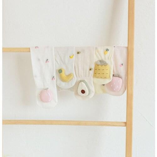 Summer Thin Baby Socks Baby Stockings Open Mesh Mosquito Resistant Socks Cotton Heelless Shift Hosiery Baby Girl Stuff