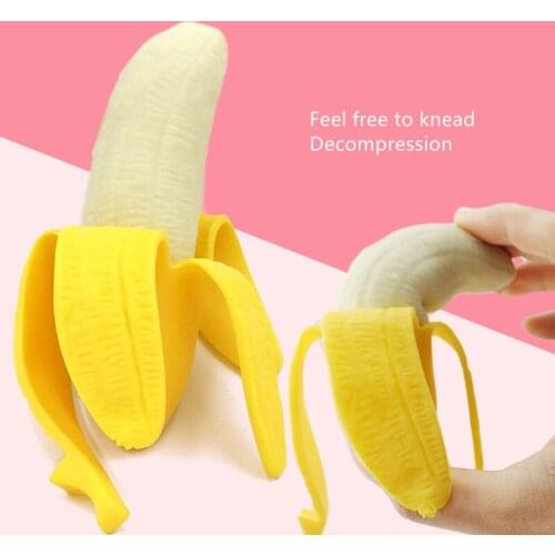 Personality TPR Simulation Banana Dog Toy Safe and Healthy Cats and Dogs Chewing Teeth Toys Pet Supplies Accessories