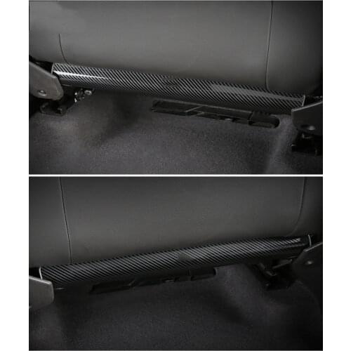 For Volkswagen VW Scirocco 2015-2018 2019 2020 Stainless Steel Car Seat Anti Kick Board Pad Cover Trim Interior Accessories