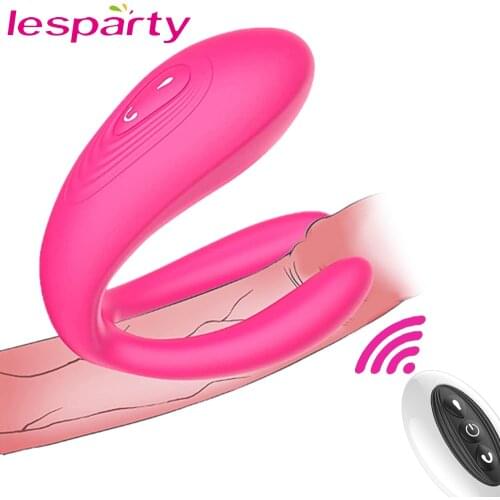 New Couple Vibrator Triple Vagina Stimulator With Wireless Remote Control Rechargeable Vibrating Clitoris Sex Toy for Couple Fun