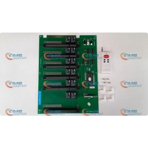 6-in-1 Jamma extension PCB converter board 1 jamma to 6 jamma converting board for arcade game machine/game machine