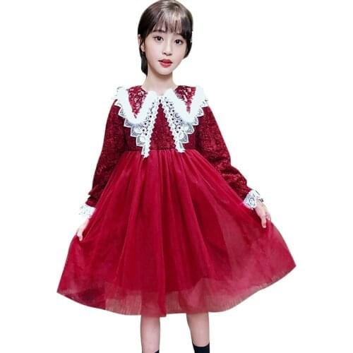 Dresses For Girls Princess Dress Girls Spring Autumn Kids Dress Casual Style Girls Costumes Kids 6 8 10 12 14