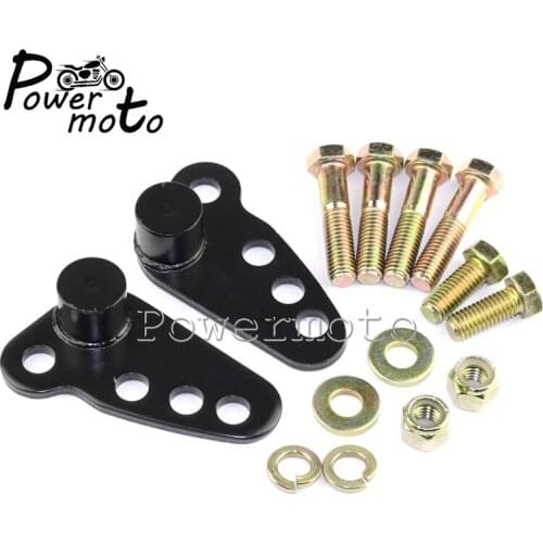 Motorcycle Rear 1-3" Adjustable Lowering Link Kit For Harley Touring Road King Electra Street Ultra Glide Standard 2002-2015