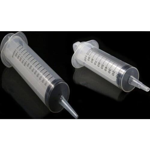 Reusable Plastic Syringes Feeder Cleaning Douche Enema Nutrient Sterile Health Measuring Syringe Tools 100mL / 150mL
