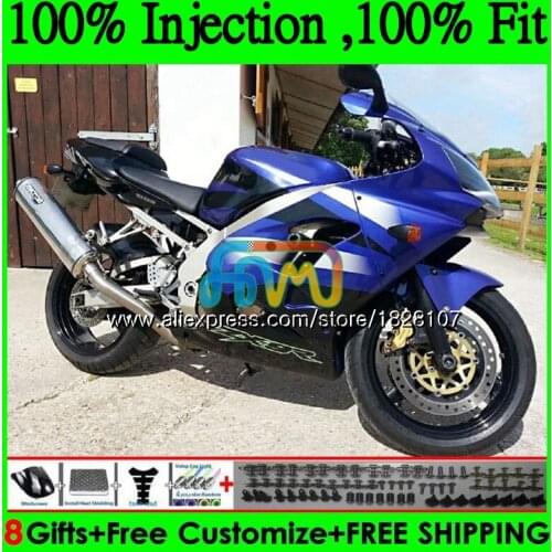 Blue black ZX900 OEM For KAWASAKI ZX900CC ZX9 R ZX 9R 9 R 900 900CC 30BS.25 ZX-9R 2000 2001 2002 2003 ZX9R 00 01 02 03 Fairing
