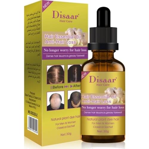 SNOWLADY DISAAR 30ML Natural Anti Hair Loss Treatment Hair Growth Essential Oil HairTonic 7day Fast Growing Nourishing Hydrating