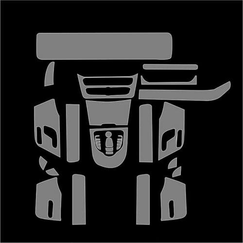 Car-Styling New Car Interior Trim Dashboard Clear Paint Protective Film Stickers for Mercedes-Benz G Class G500 2019