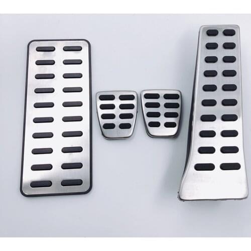 Brake Fuel Gas Clutch Pedal Foot Rest Pad Cover For Hyundai Sonata Santa Fe Tucson IX35 IX45 Azera Veloster Elantra GT Parts