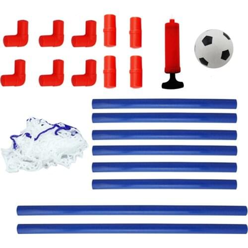 High Quality Portable Kids Football Goal Door Gate Toy Set Baby Soccer Ball Kit with Pumps Indoor and Outdoor Sports 2020