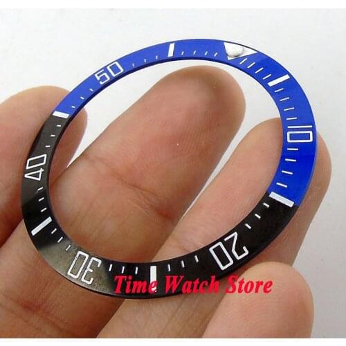 39.9mm high quality blue black ceramic bezel white marks for SEA mens watches Be21
