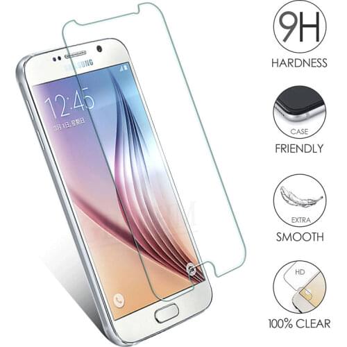Protective Glass on the For Samsung Galaxy S7 S6 A6 A7 A8 Plus A9 J4 J6 Plus J8 2018 Tempered Screen Protector Glass Film