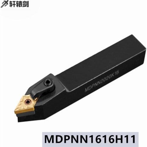 1PC MDPNN 1616H11 CNC Lathe Tool Holder Outer Turning Metal Cutting DNMG