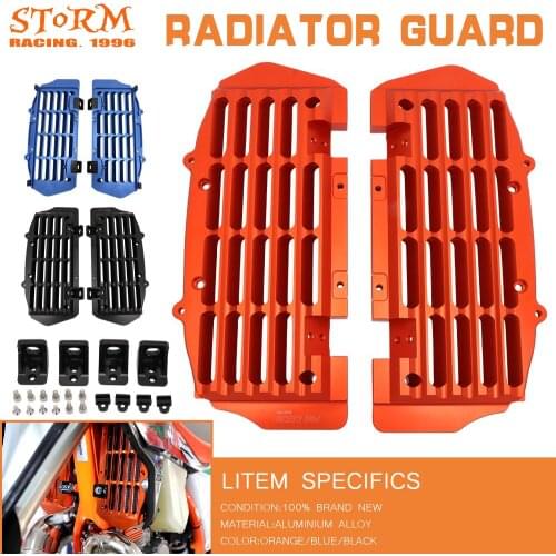 2 Motorcycle Aluminum Radiator Water Tank Cooling Cooler For KTM 125-500 SXF 2019-2021 EXC 125 250 450-500 2020-2021 TC FC TE FE