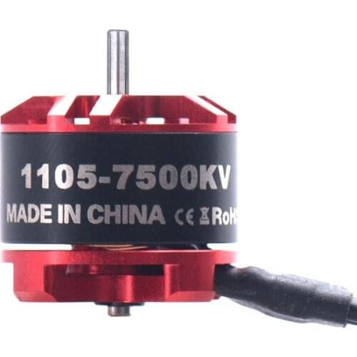 4PCS Gemfan 1105 7500KV 2-4S Brushless Motor for Gemfan 1940 2040 2035 Propeller RC Drone FPV Racing Cine Toothpick