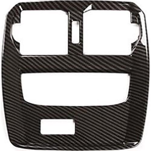 Car Rear Air Conditioning Vent Outlet Frame Cover Trim Decor Sticker for 3 Series G20 G28 325Li 2019 2020 Accessories