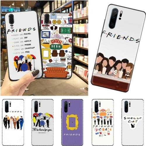 Central Perk Coffee friends tv show Phone Case For Huawei honor Mate mate P 10 9X 10i 20 30 40 y7 pro p smart 2019 lite