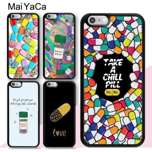 MaiYaCa Medical Chill pills Style Case For iphone 12 mini 11 Pro MAX X XR XS MAX SE 2020 6S 7 8 Plus 5S Cover