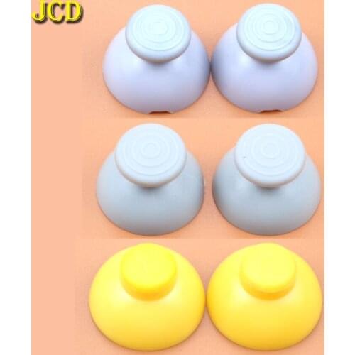 JCD 2pcs Analog Joystick Cover Button Mushroom Joystick Stick Cap for Nintend for NGC Controller