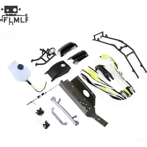 Conversion Kit for Original Baja with Plastic Roll Cage Fit for 1/5 Rovan Q-BAJA