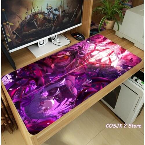 Anime Fate/stay night Matou Sakura Shinji Tohsaka Rin Mouse Pad Thicken Laptop Gaming Mice Mat Keyboard Mat Anti-Slip Playmat