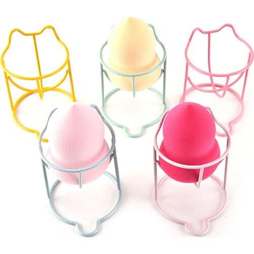 Square Sponge Powder Puff Bracket Base Cosmetic Blender Display Drying Stand Holder Puff Rack Fashion Makeup Beauty Tool Kit