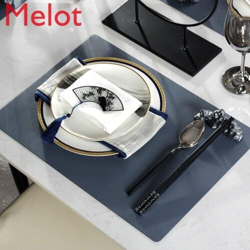 Retro New Chinese Model Room Tableware Table Chinese Tableware Dining Table Plate Decoration