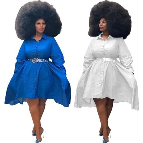 Olome Fashionable Shirt Dresses