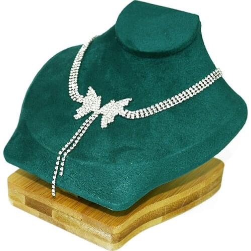 Pendant Necklace Chain Earring Jewelry Bust Display Holder Stand Showcase Rack jewelry display stand table display