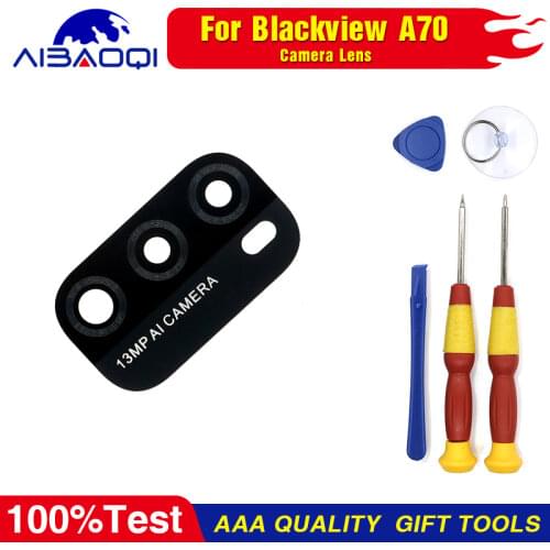 Rear Camera Glass Lens Battery Cover Glass Repair Replacement Accessories Part For Blackview A70 Cellphone