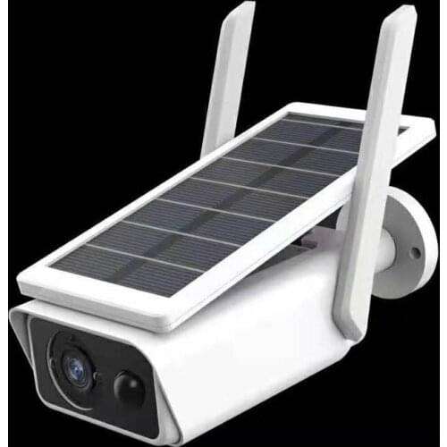 2MP 1080P Wire-Free Solar Power IP Camera Outdoor Water-Proof Home Security Alarm CCTV Monitor