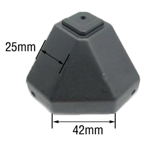 4 PCS Side Box Corner Tool Case Bracket Bag Hardware Motorcycle Aluminum Alloy Trunk Toolcase Protection Buckle DIY Handmade