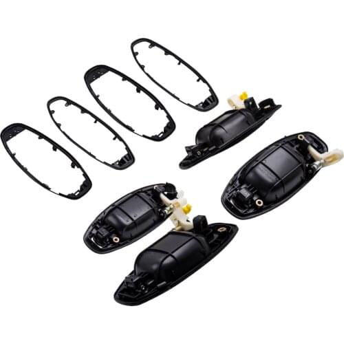 4PCS Front Rear Left Right Exterior Door Handles For Hyundai Santa Fe 8366026000