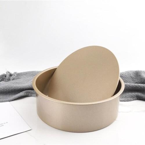 8 inch Cake Baking Tray Kitchen Double-sided Round Cake Pan Homemade Non-stick Baking Tin Pan DIY Cake Mould Bakeware Tool