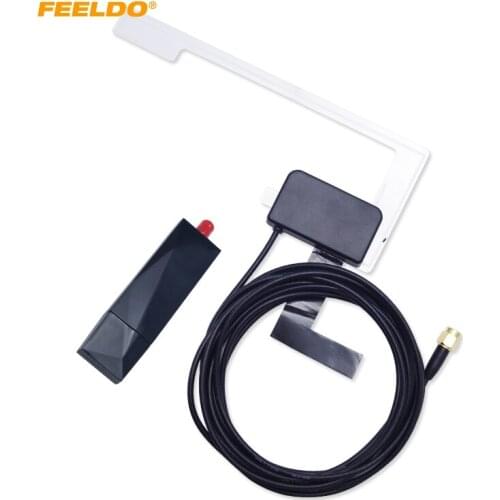 1Set DAB+ Digital Audio Broadcasting Receiver USB Dongle With Antenna For Car After Market Android DVD Player Radio And DAB+ APP