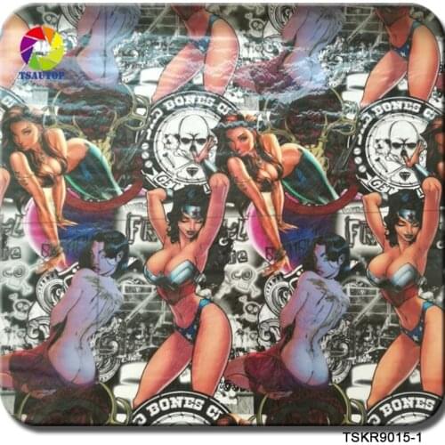 CS9015-1 1M*10M Beauty Pattern Hydrographic Film Width Water Transfer Printing Films