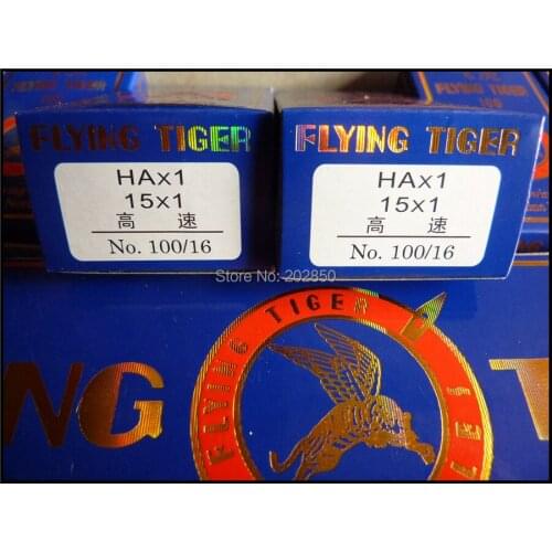 Household Sewing Machine Needles,HAx1,100/16,100Pcs Needles/Lot,Flying Tiger Brand,For Brother,Janome,Singer,Feiyue