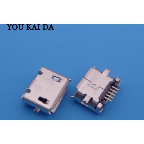 Mini Micro USB Jack connector for OPPO X907/Nokia 5800 E71mobile phone tablet pc long 5-pin 100pcs/lot