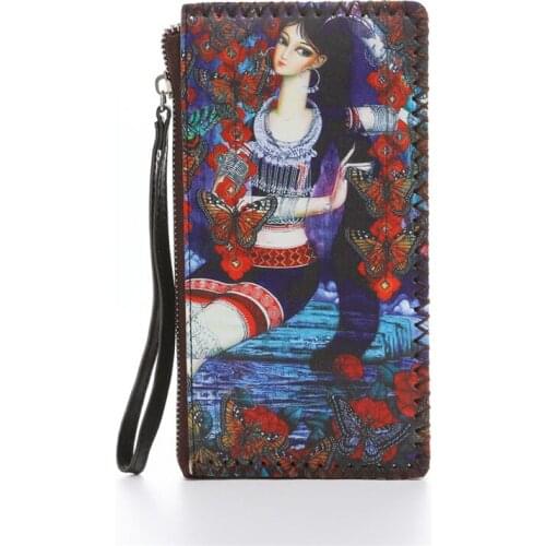 Pink Sugao wallet women wallets long purse credit card holder womens wallets passport holder fashion phone bag handmade purse