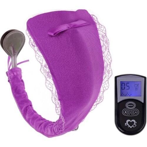 Female C-String Wireless Remote Control Vibrating Panty Sex Toys for Women Erotic Clitoris Stimulator Sex Products for Adults