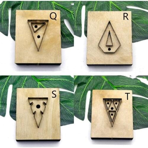 Japan Steel Blade Rule Die Cut Steel Punch Leaf Earring Cutting Mold Wood Dies for Leather Cutter for Leather Crafts