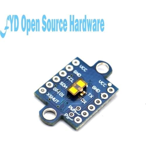 1pcs GY-53 VL53L0X Laser Flight Time Range Sensor Module Serial PWM Output Sensor Board