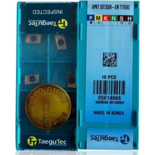 10pcs APKT09T308R-EM TT9080 APKT09T316R-EM TT9080 free shipping