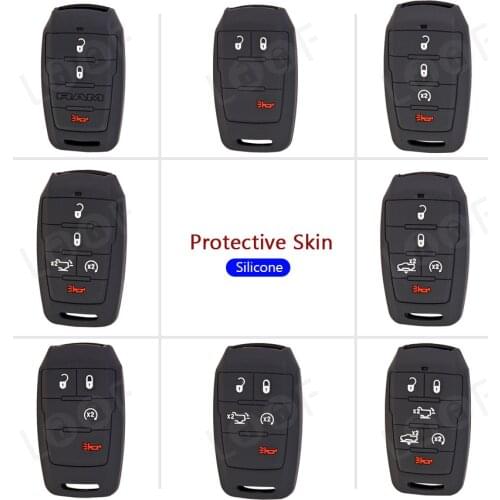 Car Products Key FOB Protect Skin Stickers Cover for Dodge RAM1500 RAM 1500 2500 2020 2021 Remote keyless Coat Holder Keychain