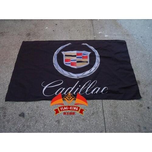 For Cadillac racing club car flag,90*150CM polyster
