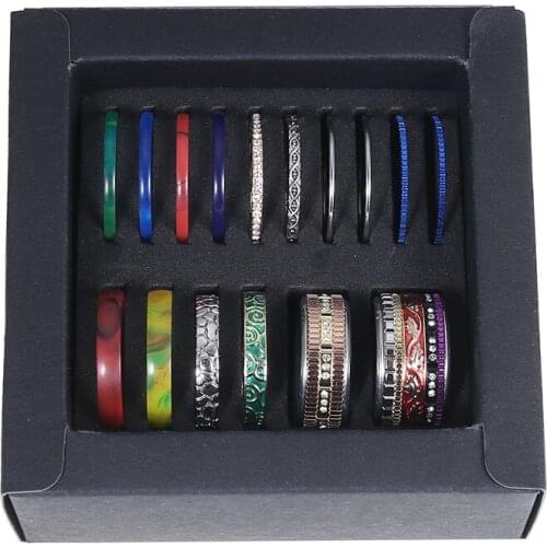 Legenstar Stainless Steel Rings Femme Bague Interchangeable Accessories Jewelry Stackable Band Ring Set Acier Inoxy Lover Gift