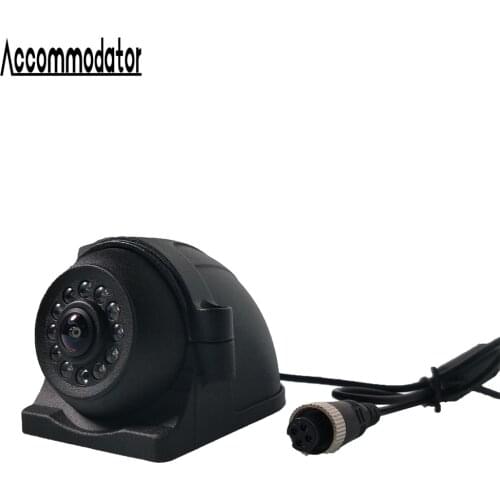 IP68 DC12V 960P AHD Night Vision 4 pin aviation connector Car Rear View backup Vehicle Reverse aid Camera for school bus truck