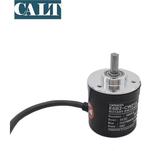 New Omron 38mm Optical Rotary Encoder E6B2-CWZ1X Line Driver Output 100 200 500 600 1000 1024 2000 PPR Pulse Position Encoder