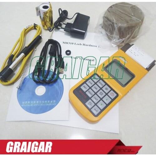 Portable Leeb Hardness Tester/Meter/Gauge MH310 Measure metallic materials,HRB, HRC, HV, HB, HS, HL